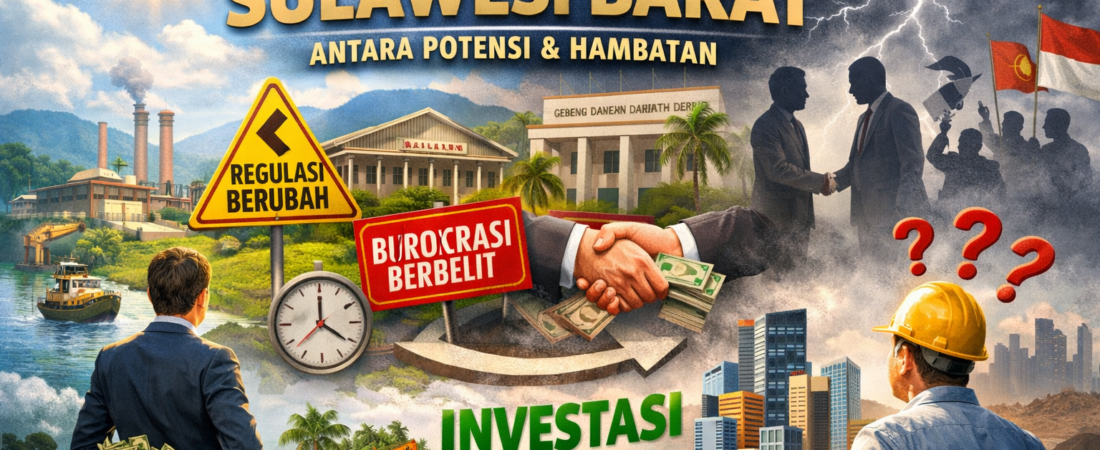 Investasi dan Sulawesi Barat: Saatnya Birokrasi dan Politik Berubah Cara Pandang